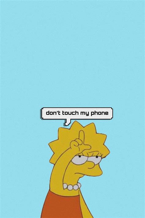 Awasome Dont Touch My Phone Pink Wallpaper 2023