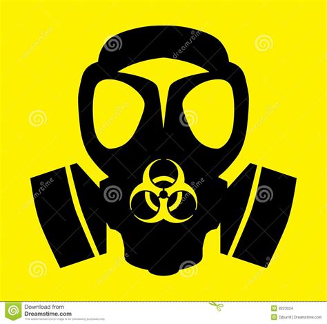 Bio Hazard Gas Mask Symbol In 2020 Gas Mask Art Gas Mask Drawing