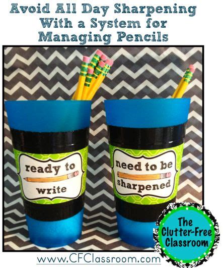 How To Solve All Your Pencil Problems In The Classroom Classroom