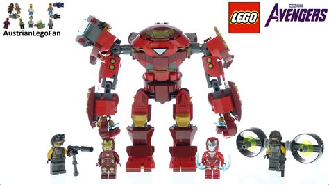 Lego Marvel 76164 Iron Man Hulkbuster Versus Aim Agent Speed Build