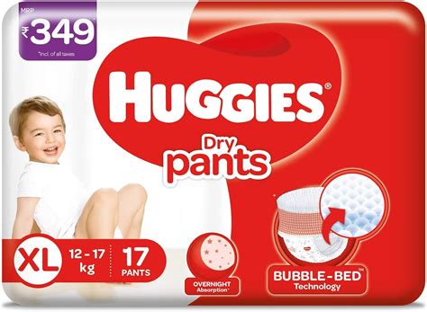 Buy Huggies Dry Pants Extra Large Xl Size Baby Diaper Pantsl 17
