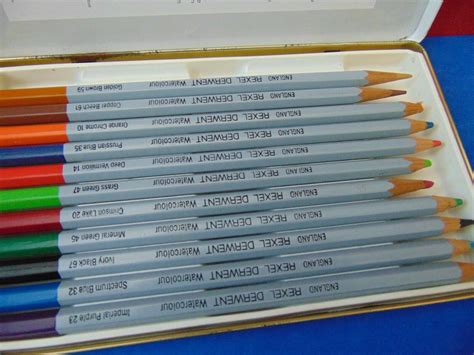 Rexel Derwent Watercolour Pencils Good Condition Ebay