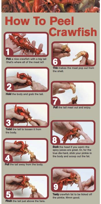 Everyone Has A Slightly Different Method To Peeling Crawfish How Do