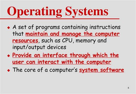 Ppt Lecture 13 Operating Systems Powerpoint Presentation Free