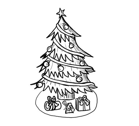 Check spelling or type a new query. Realistic Christmas Tree Drawing at GetDrawings | Free ...
