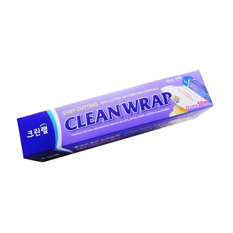 Cleanwrap Easy Cutting Wrap 22cm 50m A JIATTIC 아지아틱 Previously