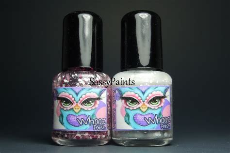 Sassy Paints Whooz Polish Review Rock Candy And Pink Pirate