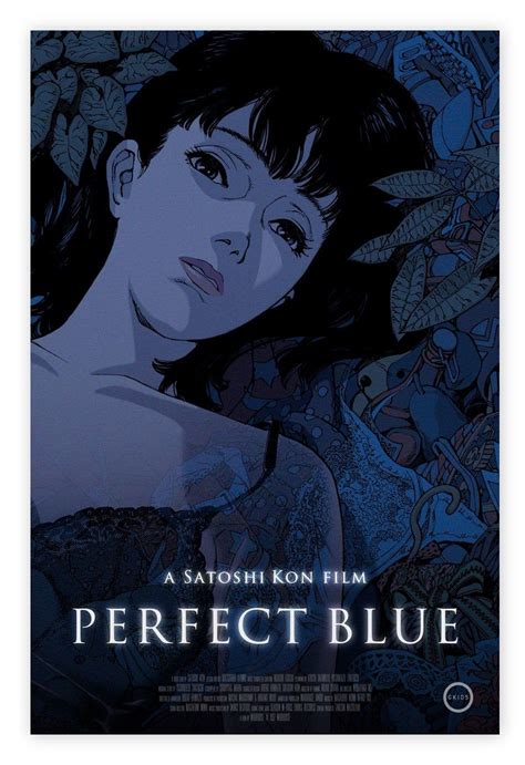 perfect blue posteranime posteranime seriestv seriescanvas etsy satoshi kon anime movies