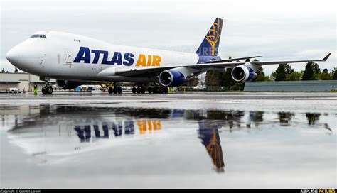 N412mc Atlas Air Boeing 747 400f Erf At Portland Photo Id 1248319
