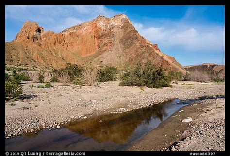 Picturephoto Colorful Cliffs Rise Above The Mojave River In Afton