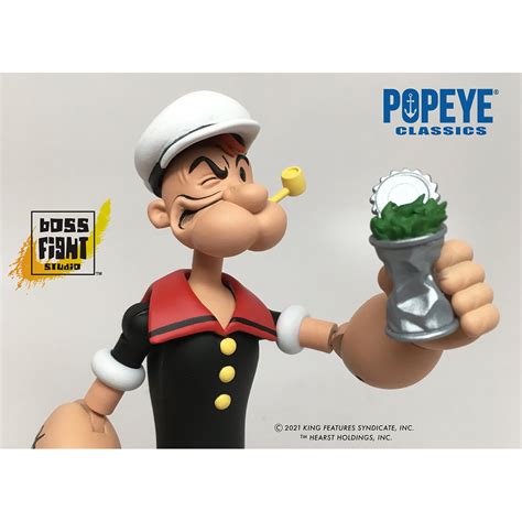 Popeye Classics Wave Popeye The Sailor Man 112 Scale Action Figure