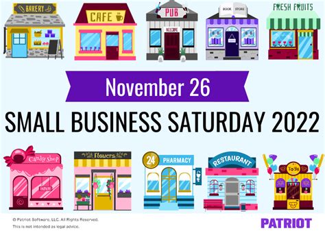 Small Business Saturday 2022 National Shopping Day