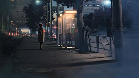 anime night street wallpapers top free anime night street backgrounds wallpaperaccess