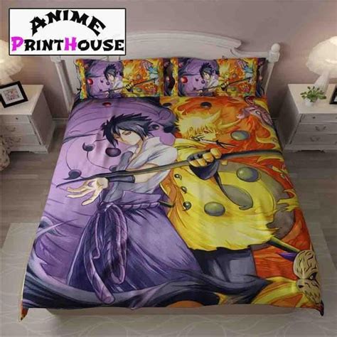 Naruto Bedding Set And Blanket Free Shipping Anime Print House