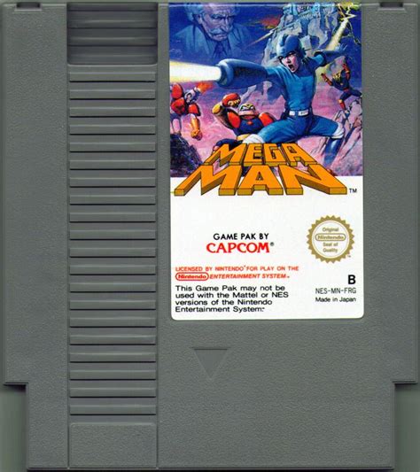 Mega Man 1987 Nes Box Cover Art Mobygames
