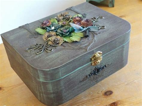 My Scrappy Altered Altered Boxes Decorative Boxes Decoupage