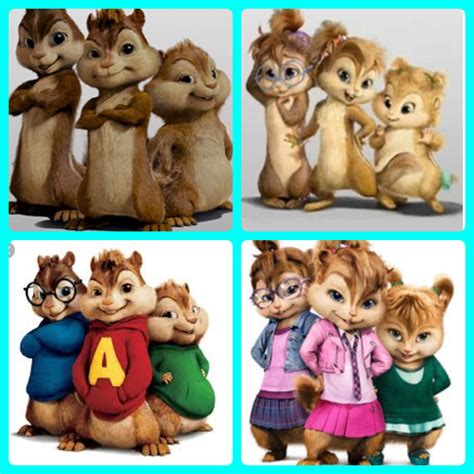 Chipettes And Chipmunks In Love