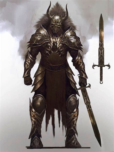 Pin By Tyler Swosinski On Character Design Evil Knight Armor Fantasy