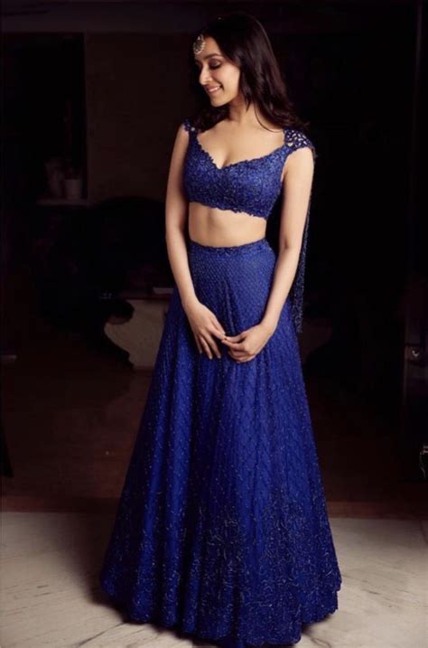 This Is The Bollywood Actress Shraddha Kapoor Wearing A Lehenga By