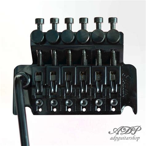 Black Schaller Floyd Rose Lockmeister Black Tremolo Nut R3 Bloc 37