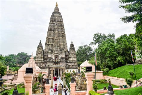 Mahabodhi Temple In Bodh Gaya The Holy Place Of Buddha S Enlightenment