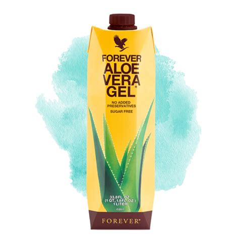 +up to 99.7% inner leaf aloe vera +no added preservatives +sugar free +rich in vitamin c +gluten free 100% aseptically produced with no added preservatives, forever aloe vera ge. Forever Aloe Vera Gel™ | Forever Aloes do Picia w Kartonie