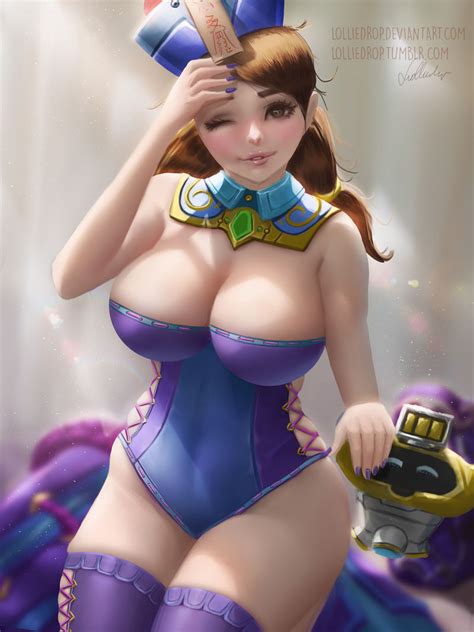 Mei Snowball And Jiangshi Mei Overwatch And More Drawn By