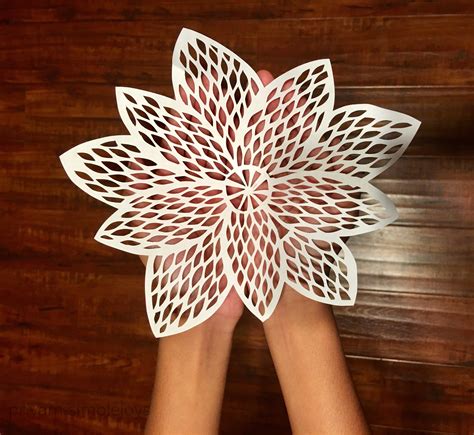 Simplejoys Paper Cut Flowers