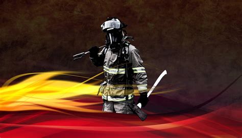 Firefighter Desktop Backgrounds Wallpaper Cave