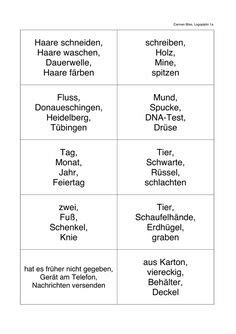 Unser pantomime alex ist wieder zu besuch! Aktivierungskarten mit verdrehten Sprichwörtern in der ...