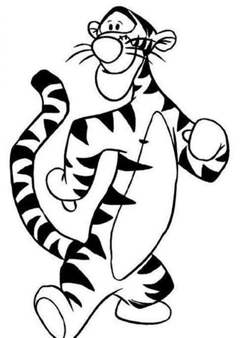 Tigger Winnie The Pooh Coloring Pages Clip Art Library