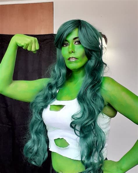 She Hulk Makeup
