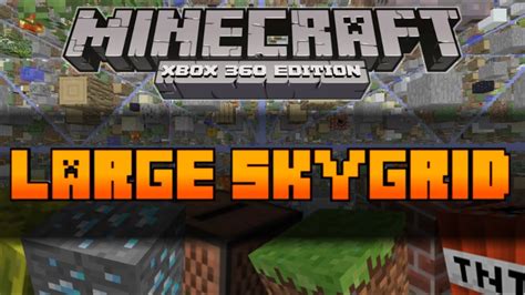 Minecraft Xbox 360 Pvp Map Large Skygrid Download In Description