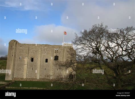 Castle Rising 12th Century Medieval Castle Norfolk Stock Photo Alamy