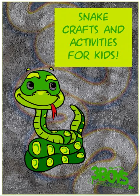 Snake Activities For Kids Educational Games And Crafts 3