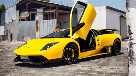 Lamborghini Murciélago Amarillo Full Hd En Fondos 1080