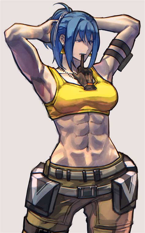Leona Heidern The King Of Fighters And More Drawn By Syachiiro Danbooru