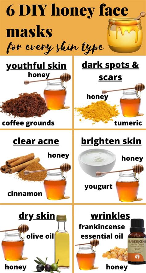 Easy Diy Honey Face Masks Diy Honey Face Mask Honey Face Mask Honey Diy