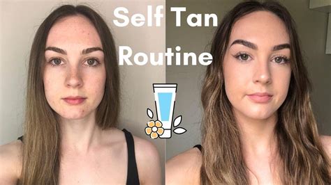 Self Tan Routine Youtube