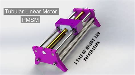 Tubular Linear Motor Design And Fabrication Youtube