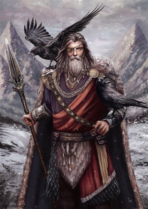 Odin The Allfather Digital Art By Me Hope You Like It R