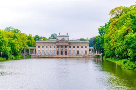 The Palace On The Water Also Called Lazienki Palace Or Palace On The Isle In Lazienki Royal