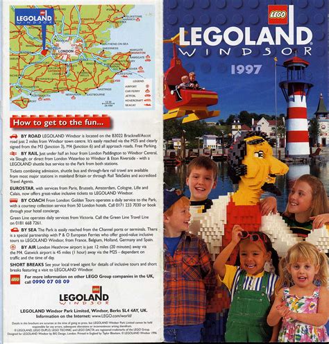 Legoland Windsor Leaflet From 1997 Flickr