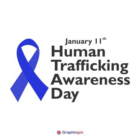 Vector Illustration On The Theme Of National Human Trafficking