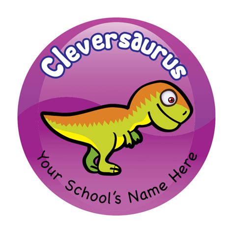 Cleversaurus Stickers School Stickers For Teachers