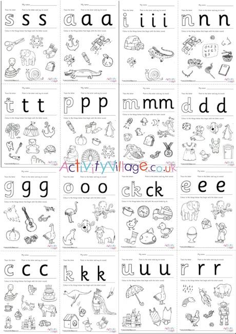 Full Alphabet Letter Identification Printables Worksheets Library