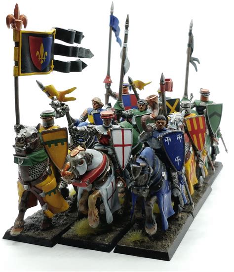 As Requested The Full Unit Of Bretonnian Knights Errant Young