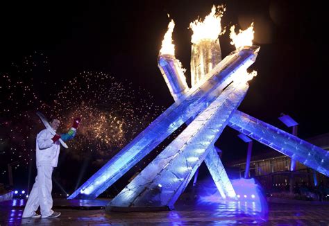 Memorable Flame Lightings From Past Olympic Winter Games Team Canada
