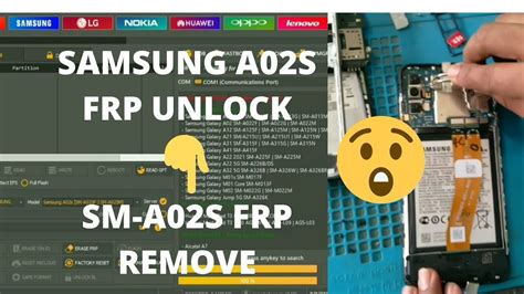 Samsung A02s Frp Unlock Samsung A02s Frp Remove By Unlocktool 100