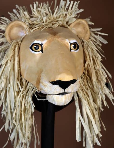 Lion Headdress Mask Patterns For The Lion King Jr Play • Ultimate
